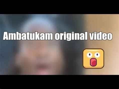 ambatukam original video in car|Ambatukam variants : r/thugsaucesthesequel